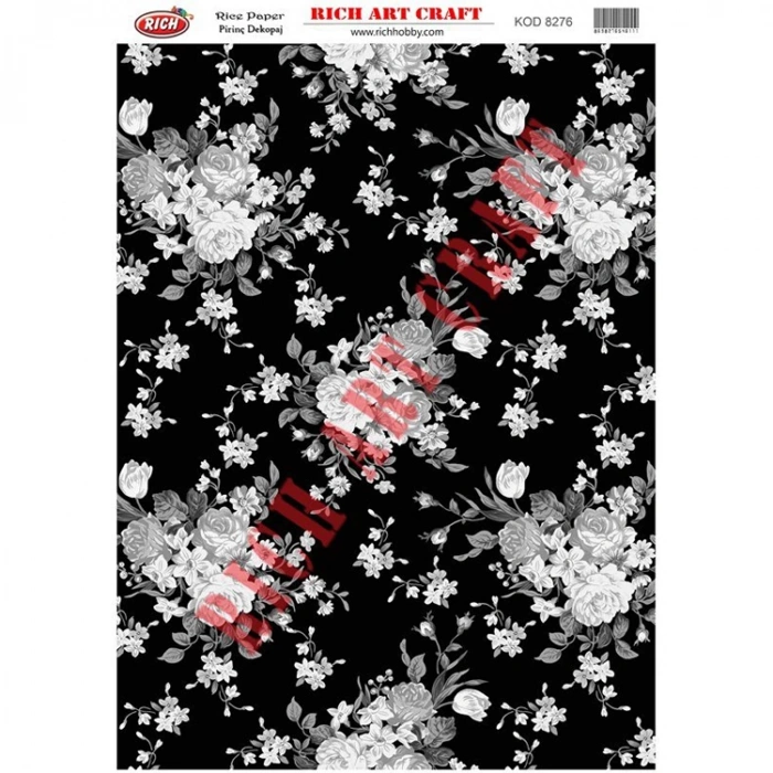 RİCH 8276 PİRİNÇ DEKOPAJ KAĞIDI