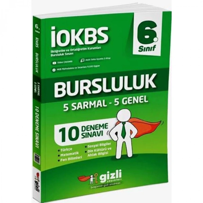 GİZLİ 6. SINIF İOKBS BURSLULUK 10 DENEME SINAVI