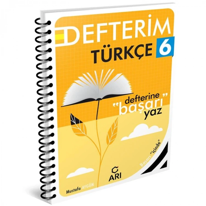 ARI 6. SINIF TÜRKÇE DEFTERİM