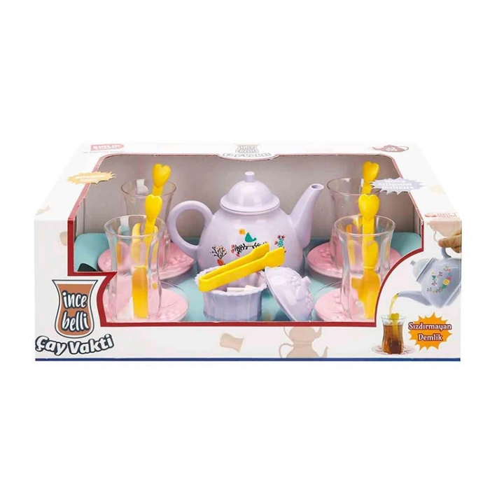 BİRLİK OYUNCAK ÇAY VAKTİ İNCE BELLİ TEPSİLİ OYUN SETİ - URT011-001