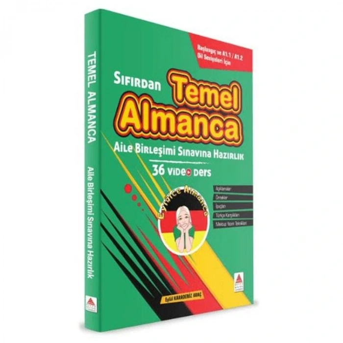 DELTA KÜLTÜR SIFIRDAN TEMEL ALMANCA AİLE BİRLEŞİMİ SINAVINA HAZIRLIK