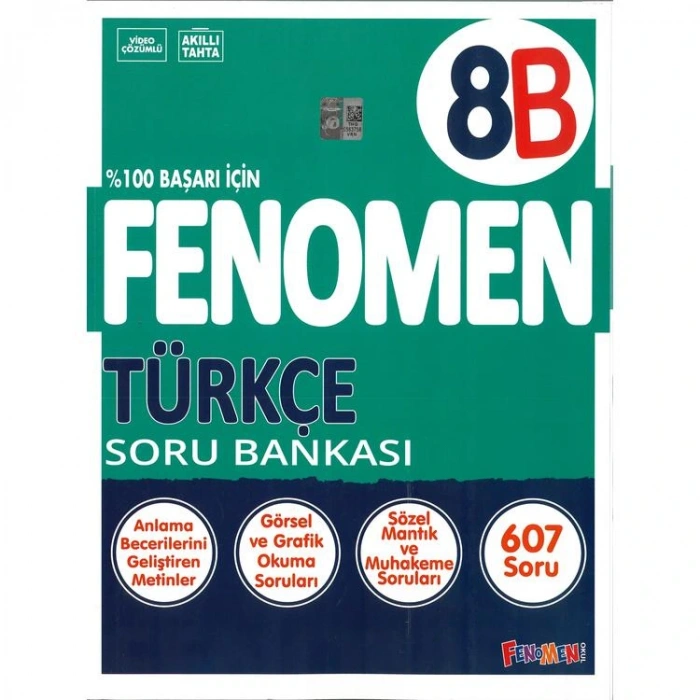 FENOMEN 8. SINIF TÜRKÇE B SORU BANKASI