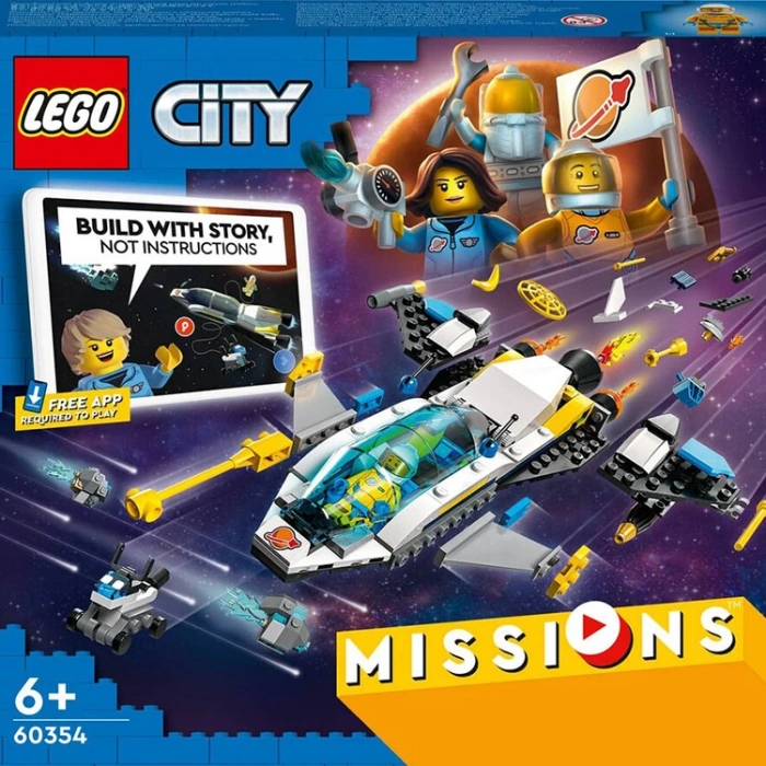 LEGO CITY 60354  MARS UZAY ARACI KEŞİF GÖREVLERİ
