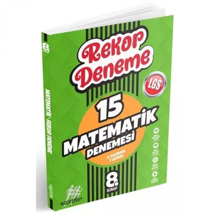 STARTFEN 8. SINIF MATEMATİK REKOR 15 DENEME