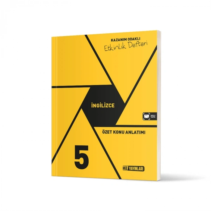 HIZ 5. SINIF İNGİLİZCE ÖZET KONU ANLATIMI KAZANIM ODAKLI ETKİNLİK DEFTERİ