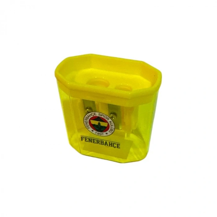 TMN 581997 FENERBAHÇE ÇİFT BIÇAKLI (GÖZLÜ) HAZNELİ DİKDÖRTGEN KALEMTRAŞ - (TEKLİ)