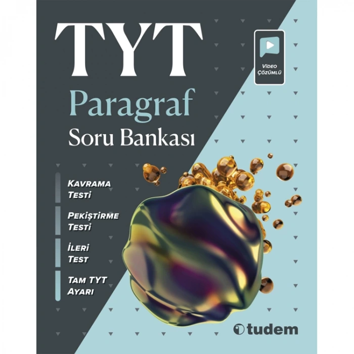 TUDEM TYT PARAGRAF SORU BANKASI