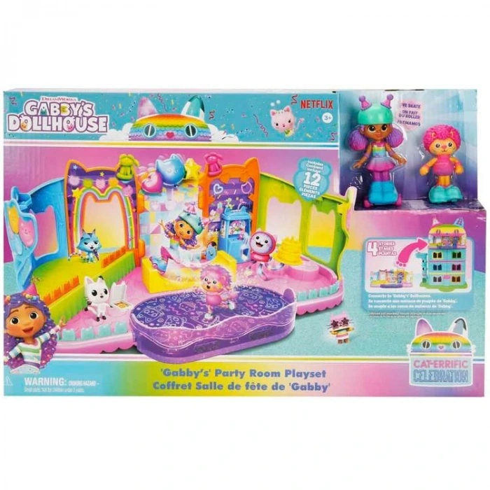 SPIN MASTER GABBYS DOLLHOUSE PARTİ ODASI OYUN SETİ  SPM-6069755