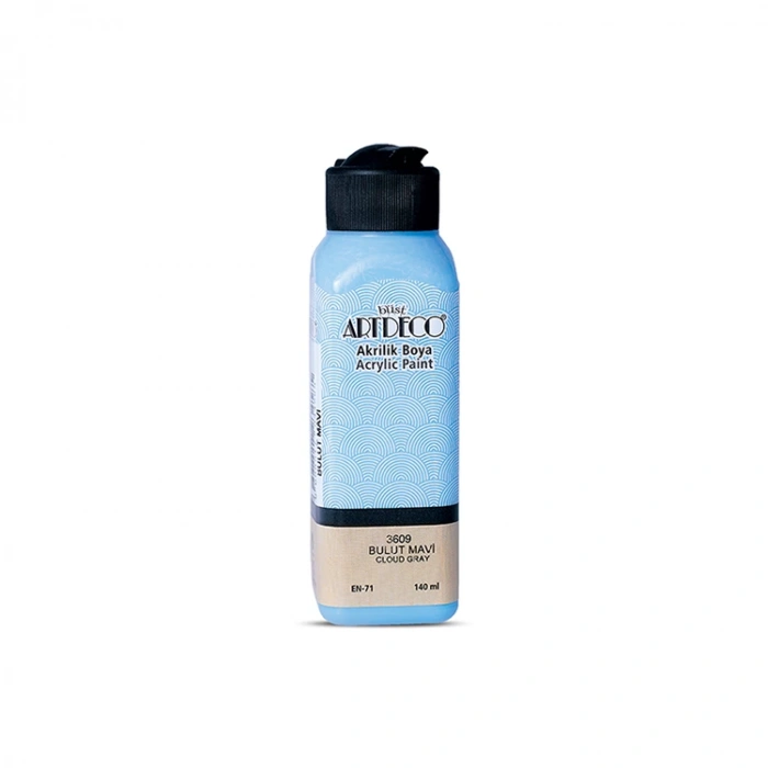 ARTDECO AKRİLİK BOYA 140 ML. BULUT MAVİ