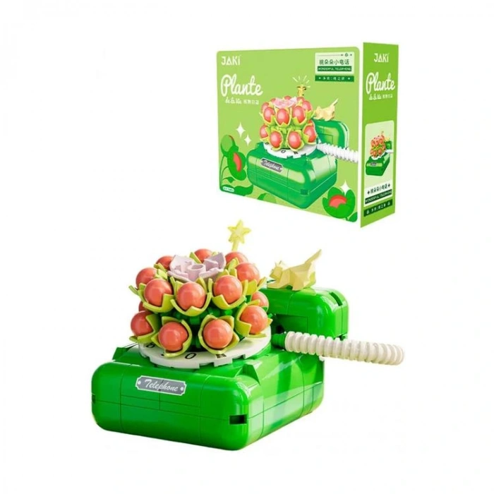 VAGONLIFE JAKI JK2718 ÇİÇEK TELEFON 189 PARÇA BLOCK OYUNCAK 8+