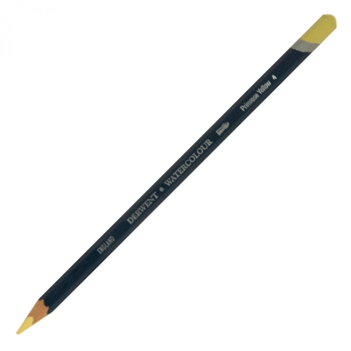 DERWENT NEW WATERCOLOUR PENCIL- SULUBOYA KALEMİ-  PRIMROSE YELLOW 4