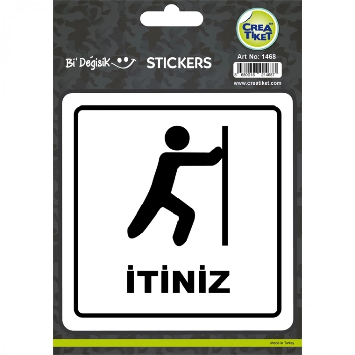 CREA Bİ DEĞİŞİK STICKER - İTİNİZ 1468