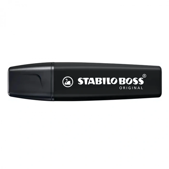 STABILO BOSS ORIGINAL NATURECOLORS FOSFORLU KALEM - SİYAH  70/46