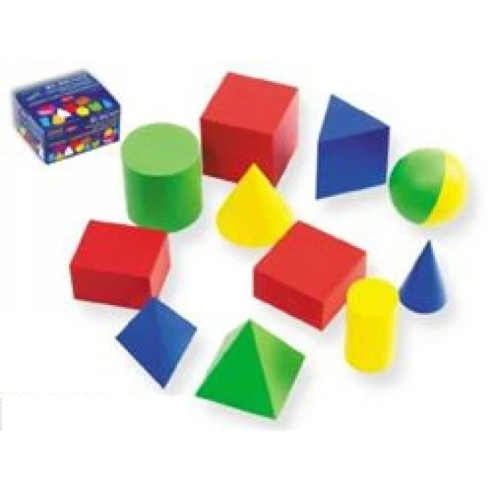 RUBENİS GEOMETRİK CİSİMLERİ 12Lİ 1-5 SINIFLAR İÇİN