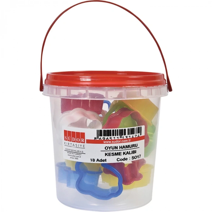 SÜDOR SO17 OYUN HAMURU KESME KALIBI 15Lİ