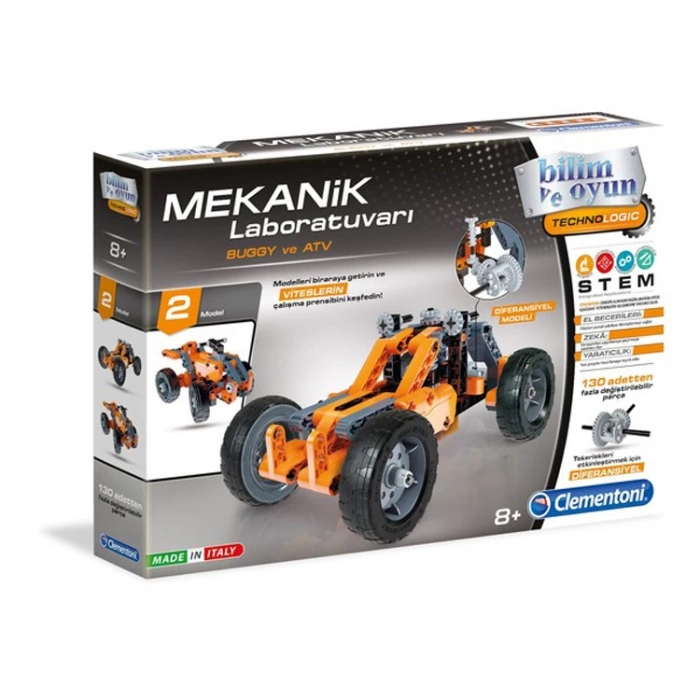 CLEMENTONI 64300  MEKANİK LABOTARUVARI BUGGY & QUAD