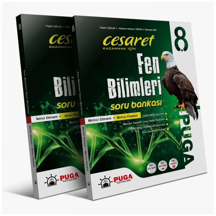 PUGA YAY.8.SINIF FEN BİLİMLERİ SORU BANKASI