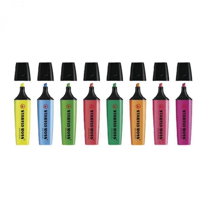 STABILO BOSS FOSFORLU KALEM 8Lİ PAKET 70/8