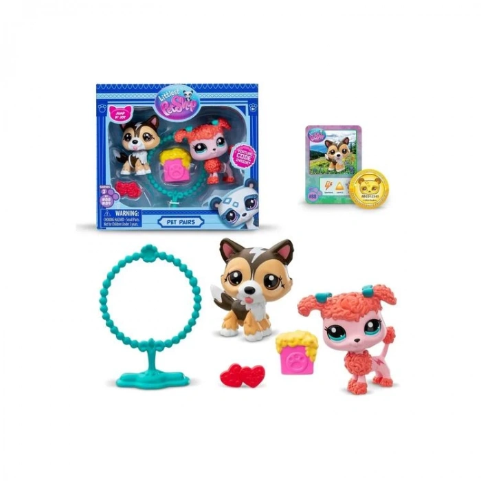 HASBRO 25654ES-584 LITTLES PET SHOP S2 2Lİ PAKET MİNİŞLER