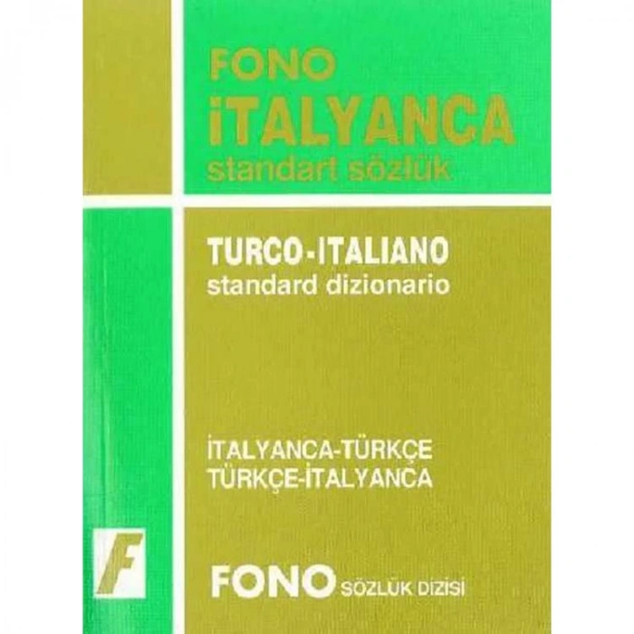 FONO İTALYANCA STANDART SÖZLÜK