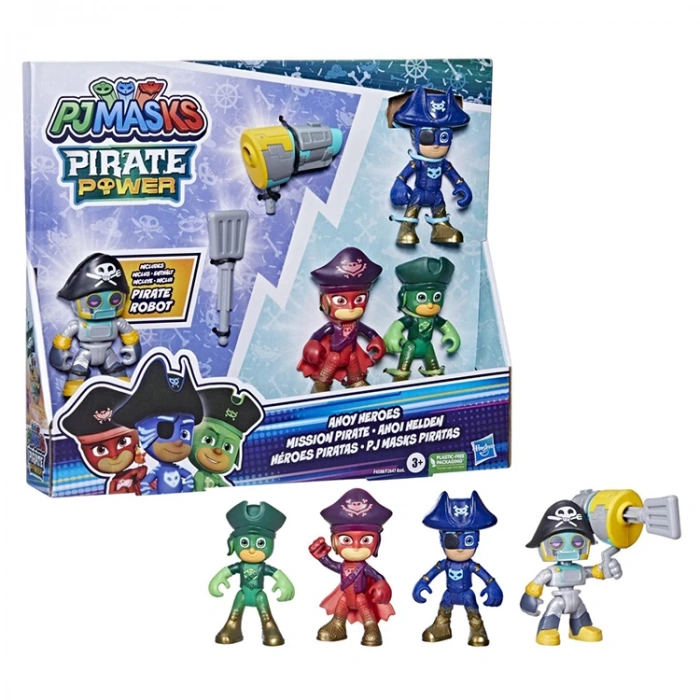 HASBRO F2647/F4588 PJ MASKELİLER 4LÜ FİGÜR SETİ - AHOY HEROES