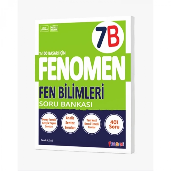 FENOMEN 7. SINIF FEN BİLİMLERİ B SORU BANKASI