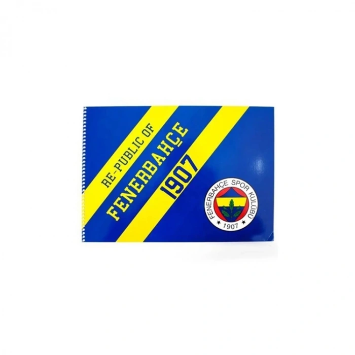 TMN FENERBAHÇE SPİRALLİ KARTON KAPAK 24X34 RESİM DEFTERİ 15 YP. 463633