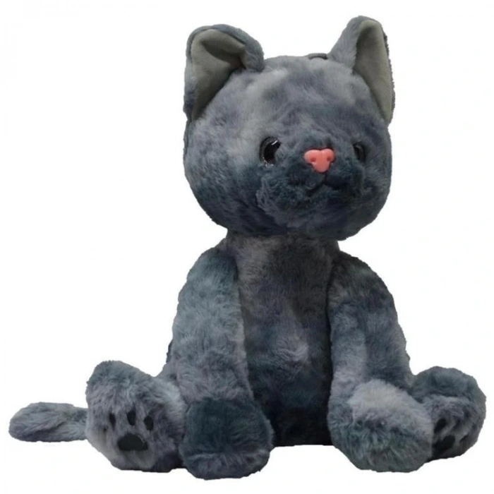 HALLEY PELUŞ PL62302 SESLİ KEDİ 25 CM.