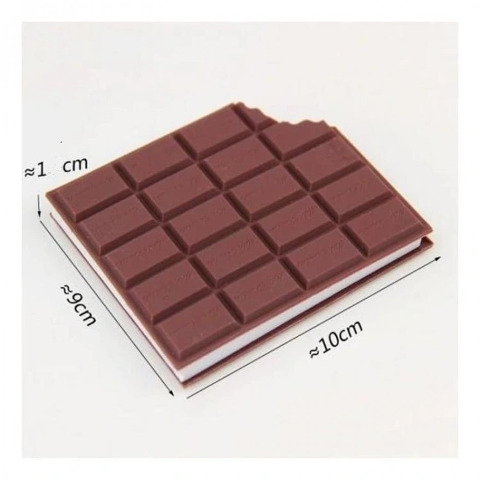 DMR ÇİKOLATA ŞEKİLLİ VE KOKULU NOT DEFTERİ