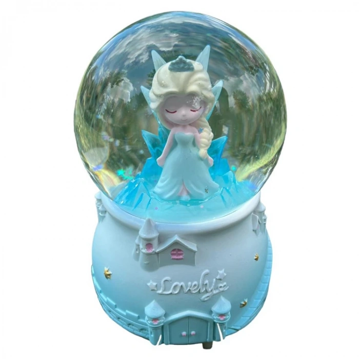 MOTTO MTT-2328 PİLLİ IŞIKLI MÜZİKLİ ÜFLEMELİ KAR KÜRESİ BÜYÜK BOY -  LOVELY