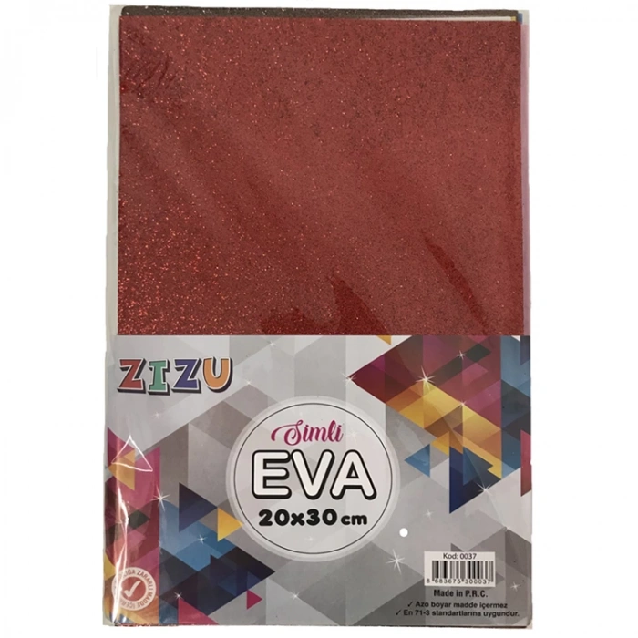 ZİZU  DK0037 20x30cm SİMLİ EVA 10LU