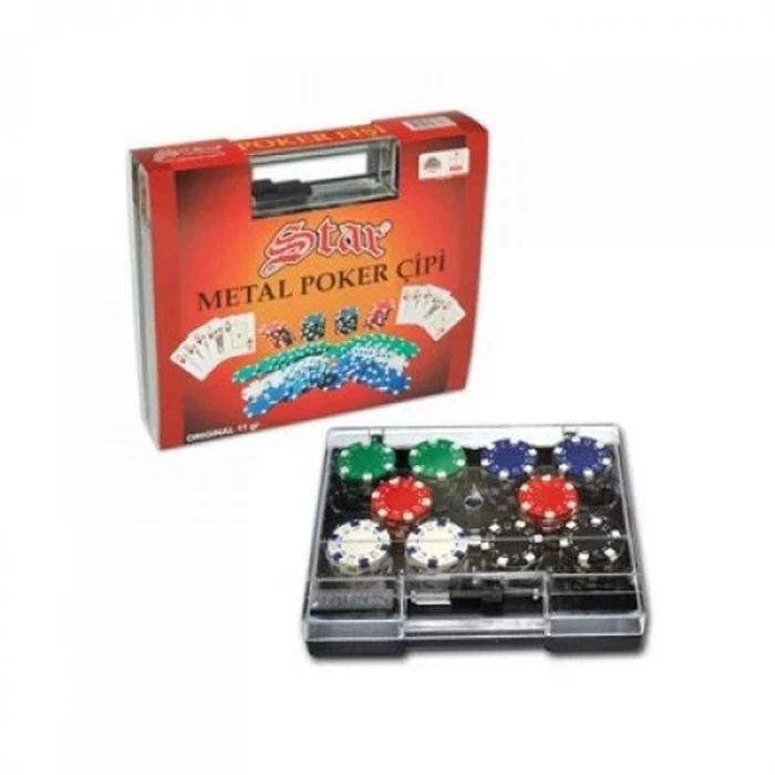 STAR POKER ÇİPİ 100LÜK ÇANTA
