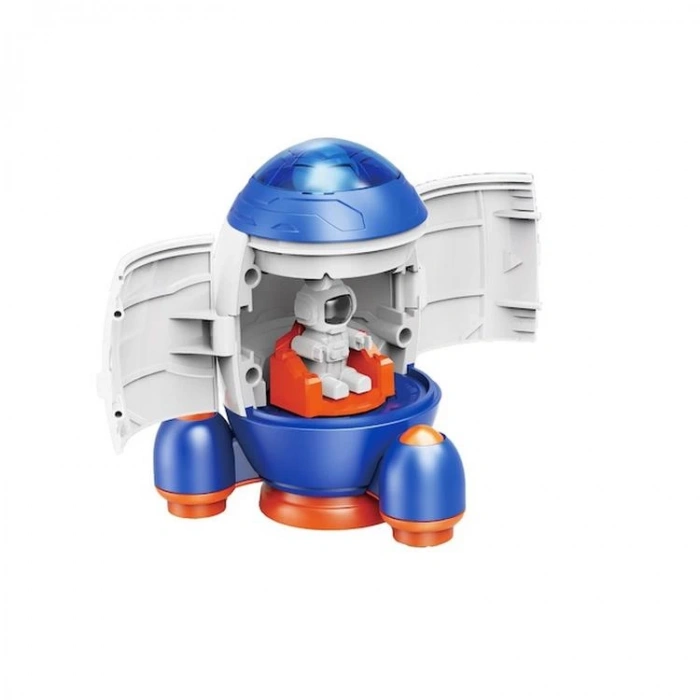 VARDEM  MG-D400-44 SÜRTMELİ ASTRONOTLU UZAY ROKETİ RENKLİ - TEKLİ