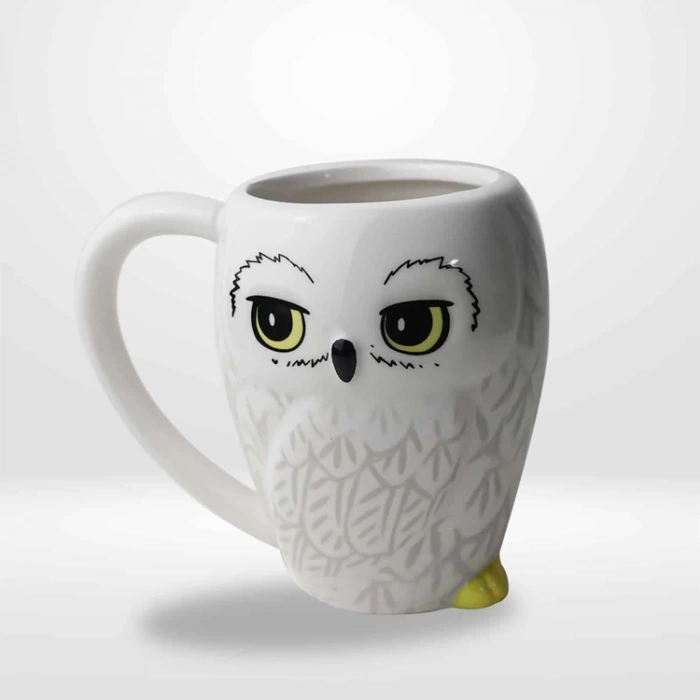 MACMUG 381303 HARRY POTTER 3D MUG ŞEKİLLİ HEDWING SERAMİK 488ml
