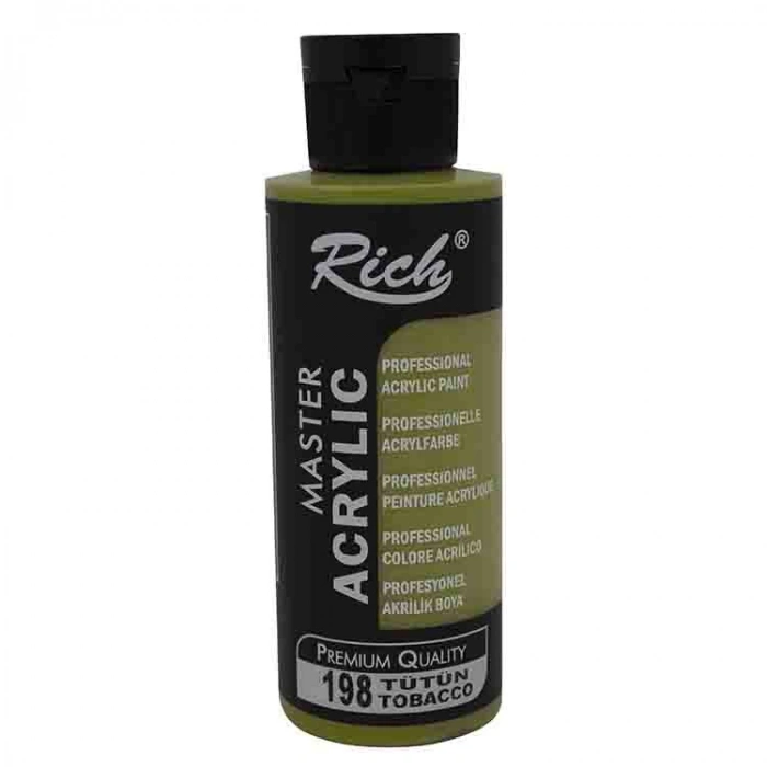 RİCH AKR-120-198 AKRİLİK BOYA 120 CC TÜTÜN