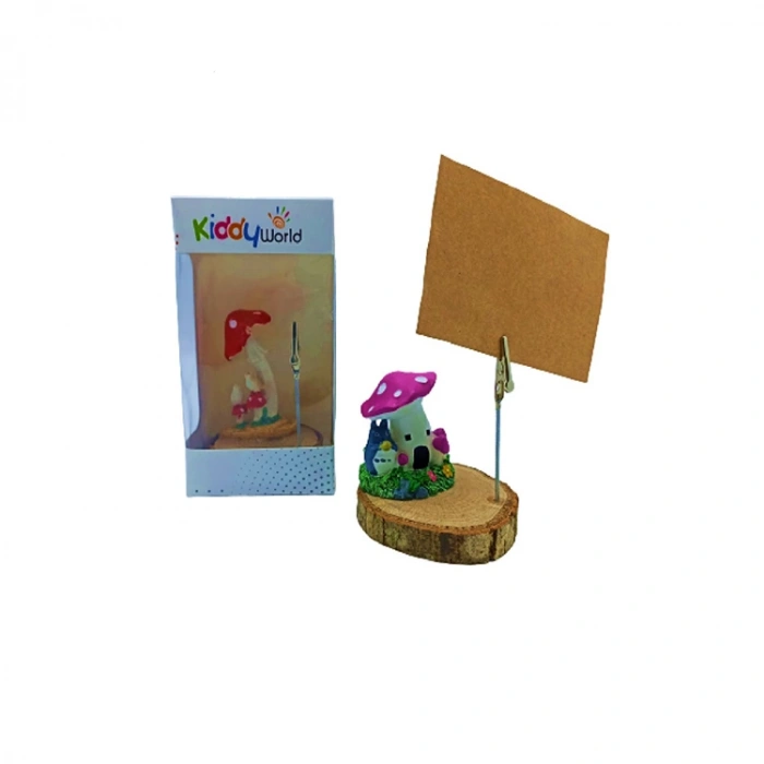 KIDDYWORLD 01032 AHŞAP FİGÜRLÜ KAĞIT TUTACAĞI ORTA BOY