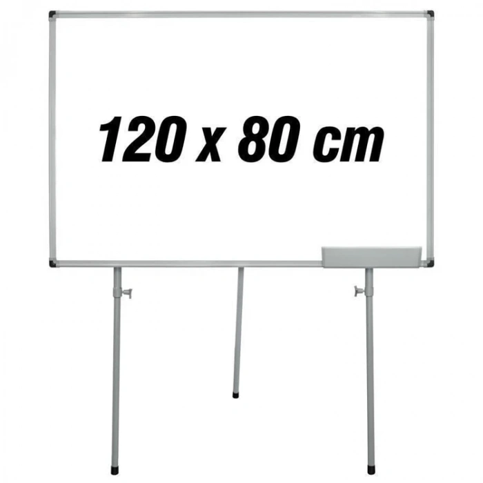 İNTER 624 TELESKOPİK AYAKLI BEYAZ YAZI TAHTASI 80X120cm