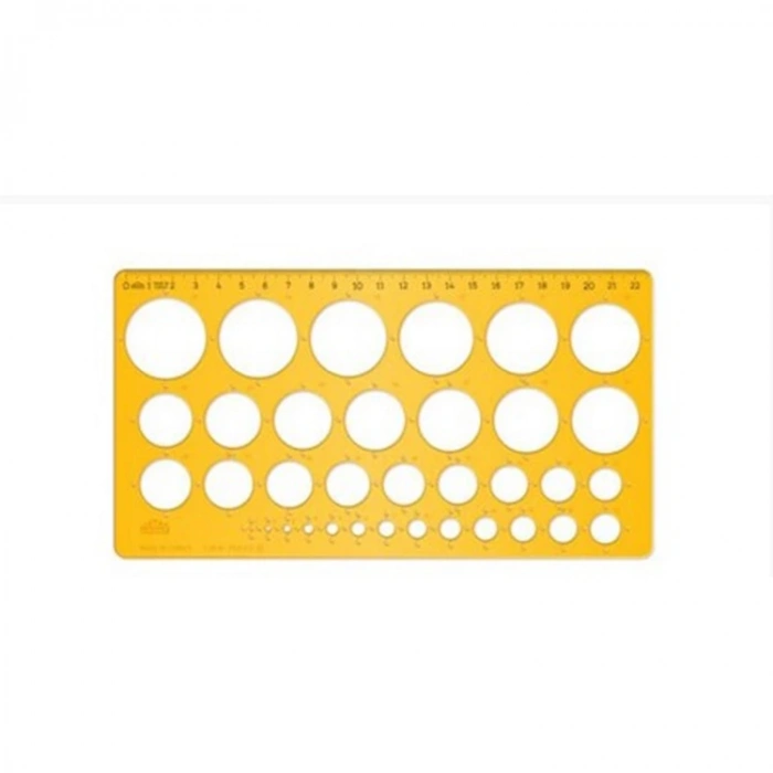 HATAS 02271 DAİRE ŞABLONU 1-35mm CETVELLİ