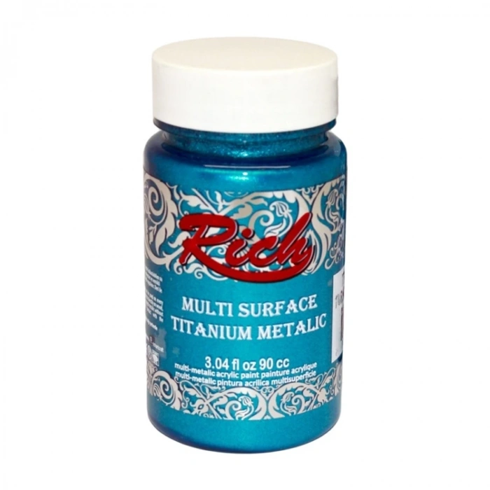 RİCH TTM-090-2572 MULTİ TITANIUM METALİK 090 CC TURKUAZ
