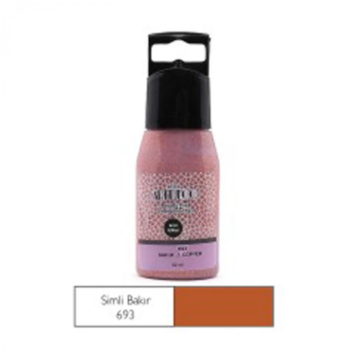 ARTDECO SİMLİ BOYUTLU BOYA 60 ml BAKIR 693