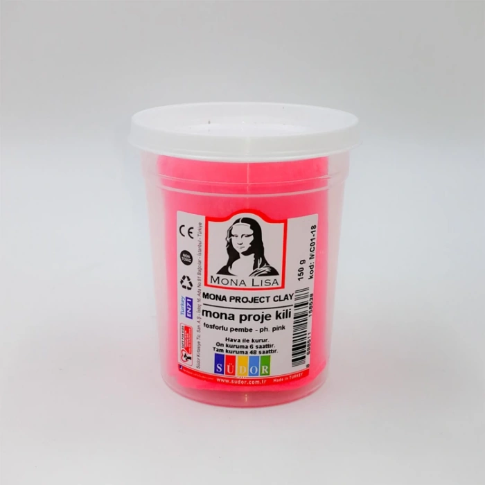 SÜDOR MC01-18 MONA PROJE KİLİ 150 GR FOSFORLU PEMBE