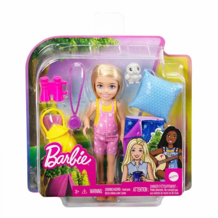 MATTEL MTL-HFD77 BARBIE CHELSEANIN KAMP MACERASI OYUN SETİ