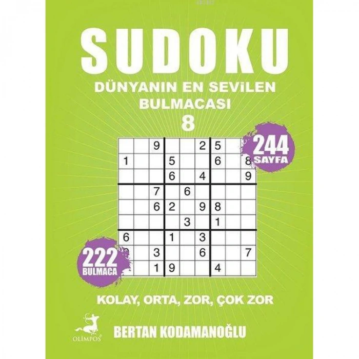 SUDOKU DÜNYANIN EN SEVİLEN BULMACASI - 8