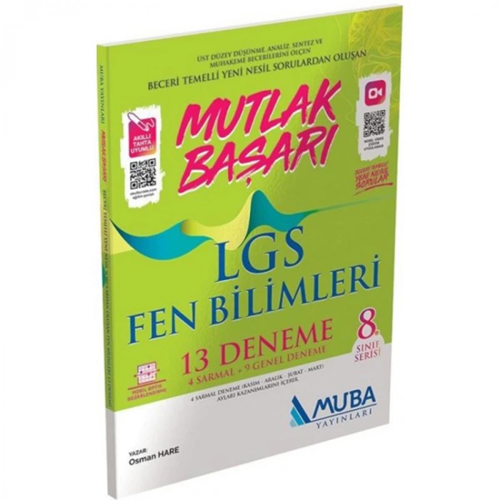MUBA 8. SINIF LGS MUTLAK BAŞARI FEN BİLİMLERİ 13 DENEME