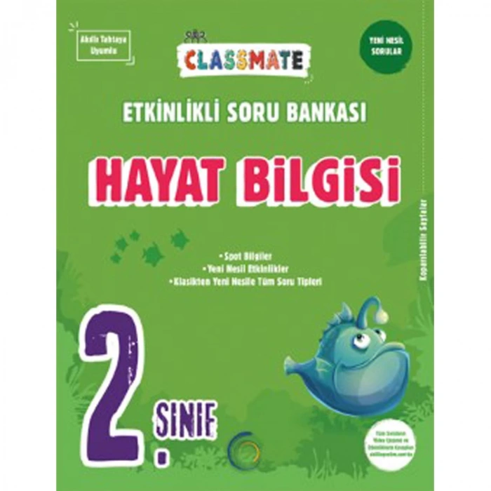 OKYANUS  2. SINIF CLASSMATE HAYAT BİLGİSİ ETKİNLİKLİ SORU BANKASI