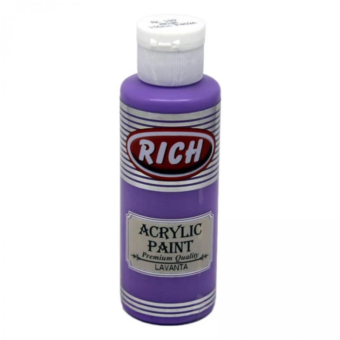 RİCH AKR-120-165 AKRİLİK BOYA 120 CC LAVANTA
