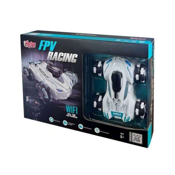 VARDEM 666-863 UZAKTAN KUMANDALI FULL FONKSİYON ŞARJLI 2.4G WİFİ KAMERALI FPV RACING STUNT ARABA KUTULU