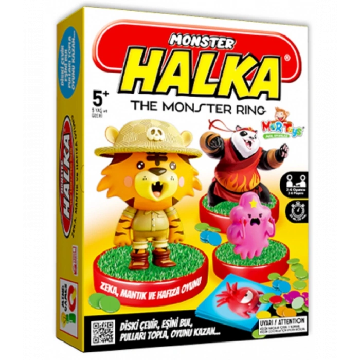 MORTOYS 9723 MONSTER HALKA HAFIZA ZEKA AKIL KUTU OYUNU