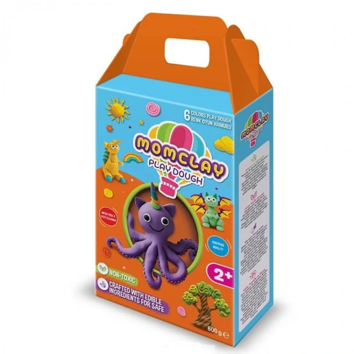 SMARTA MOMCLAY 6 RENK OYUN HAMURU SETİ