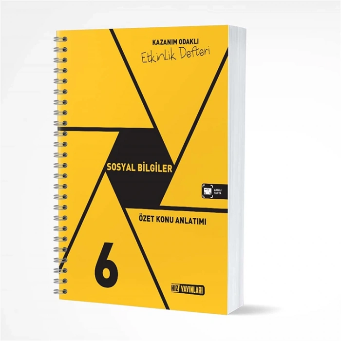 HIZ 6.SINIF SOSYAL BİLGİLER ÖZET KONU ANLATIMLI ETKİNLİK DEFTERİ -2021